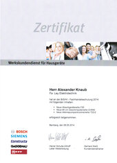 Werkskundendienst für Hausgeräte