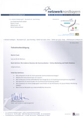 Basis-Seminar: Die moderne Klaviatur der Kommunikation - Online Marketing und Public Relations